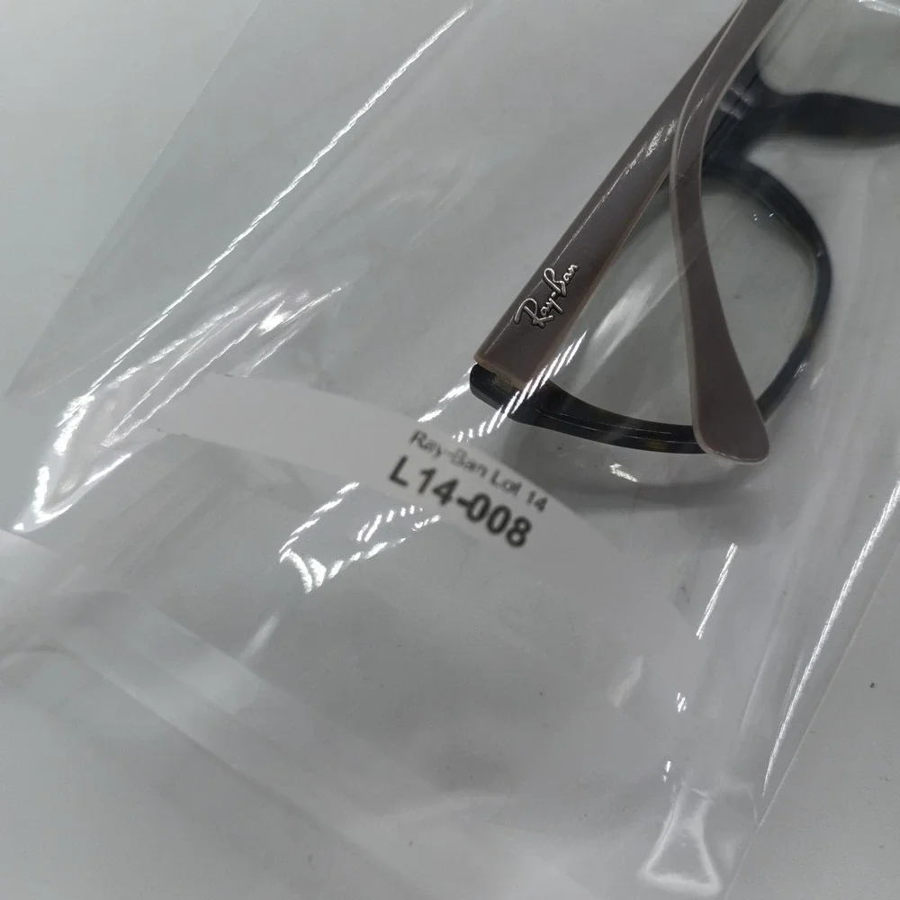 Ray-Ban RB5298 5549 Brown Tortoise Beige Eyeglasses Frames Only 53-17-135 #08